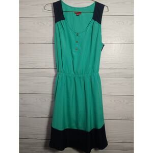 Womens Merona Sleeveless two-tone blue Dress size M